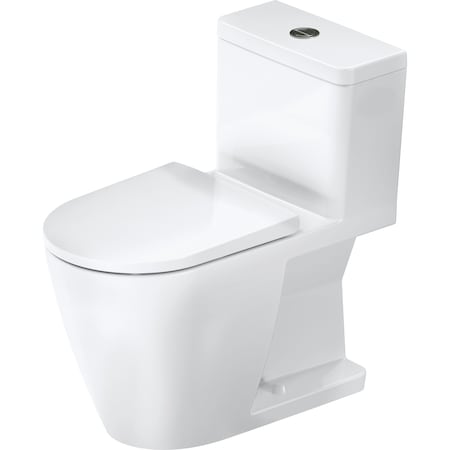 Duravit D-Neo One-Piece Toilet White High Gloss 15 1/2 X28 X28 3/4  - 20070100U2